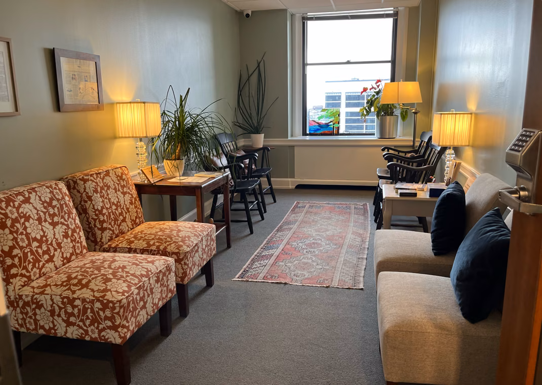 Our waiting room