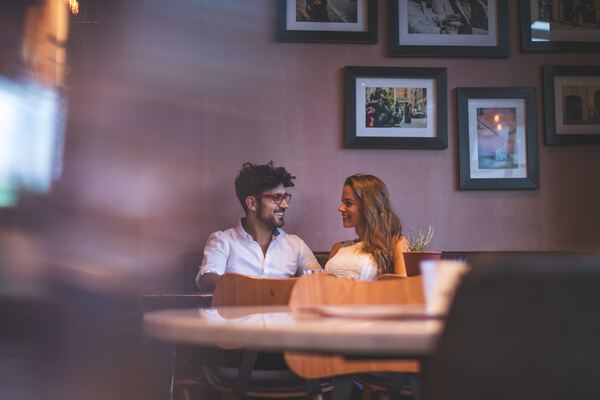 Couple on a date